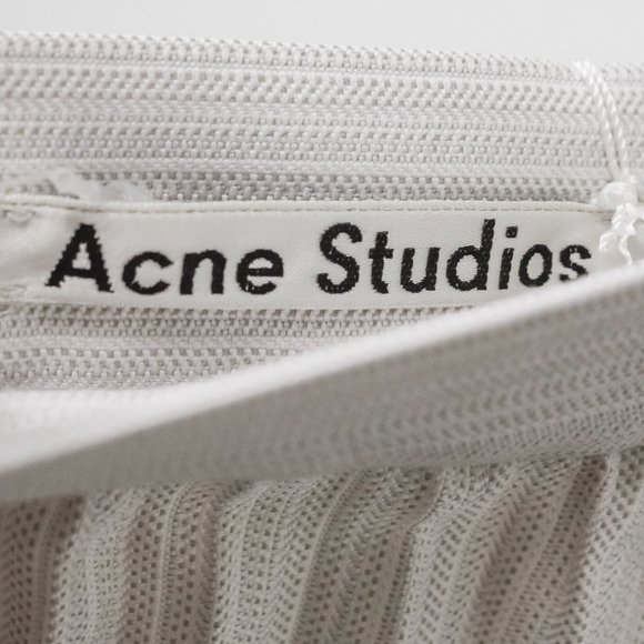 Acne Studios Accordion Pleat Skirt - Picture 3 of 9